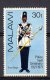 Myz014b SMALL ASSORTMENT SPORTS PAX CHRISTMAS MOTHER AND CHILD POLICE UNIFORM MALAWI 1970-1972 PF/MNH - Malawi (1964-...)