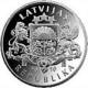 Latvia Animal Coin - Toad - Amphibian 1 Lats  2010 Y UNC - Lettonie