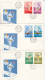 LOT 8 ITEMS,OLYMPIC GAMES, FDC ROMANIA AUSTRIA.SEE SCAN IMAGE. - Ete 1980: Moscou