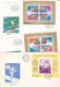 LOT 8 ITEMS,OLYMPIC GAMES, FDC ROMANIA AUSTRIA.SEE SCAN IMAGE. - Ete 1980: Moscou