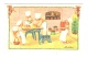 Carte Illustrateur Pauli EBNER - Enfants Faisant De La Patisserie - Ebner, Pauli