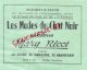 87 - LIMOGES - PUBLICITE  CARTONNEE CHOCOLAT DACCORD - RUE JULES FERRY - FOIRE EXPO 1949-  MODES DU CHAT NOIR MARY RICCI - Publicités