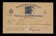 Gc1501 India NOVA GOA 08-08-1900's Entier Postale Postal Stationery + Additional 3 Réis On 1 Tanga Portugal - Portuguese India