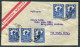 Peru Airmail Luftpost Aereo Cover To Grace Line (Shipping) New York USA - Perú