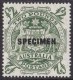 Australia 1948 Arms 2 Pound  Specimen Mint - Ongebruikt