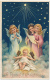 A Peaceful Christmas - Angels With Christ Child, Embossed, PFB SERIE 11048, PU 1911 - Andere & Zonder Classificatie