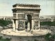 (999) France - Paris Arc De Triomphe + Postmark Eiffel Tower 1961 - Monuments