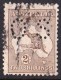 Australia 1916 Kangaroo 2 Shillings Brown 3rd Wmk Perf OS Used - - Used Stamps