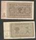DEUTSCHLAND - Weimarer Republik - 1 & 2 RENTENMARK - Lot Of 2 Banknotes (Berlin 1937) - Lotti E Collezioni