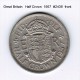 GREAT BRITAIN    1/2  CROWN  1957  (KM # 907) - K. 1/2 Crown