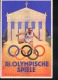 Jeux Olympiques 1936  Berlin Olympia Olympische Dorf Sur Carte - Ete 1936: Berlin