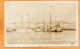 Port Au Prince Wharf USS North Dakota March 1922 Real Photo Postcard - Haïti