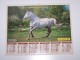 2004 CALENDRIER (double) ALMANACH DU FACTEUR, LA POSTE, PONEYS, LUSITANIEN, OLLER, ARDENNES 08 - Tamaño Grande : 2001-...