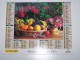 2003 CALENDRIER (double) ALMANACH DU FACTEUR, LA POSTE, BOUQUET DE FLEURS, CORBEILLE DE FRUITS, OBERTHUR, ARDENNES 08 - Tamaño Grande : 2001-...