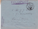 1944 Griffe "EINHEIT 21612 VERWALTUNG"-  Sur Lettre Franchise FM Feldpost / DR Frankreich 2 WK France Brief - Feldpost 2e Guerre Mondiale