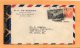 Cuba Air Mail Censored Cover Mailed To USA - Poste Aérienne