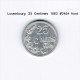 LUXEMBOURG    25  CENTIMES  1963  (KM # 45a.1) - Luxembourg