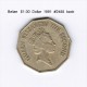 BELIZE    $1.00  DOLLAR  1991  (KM # 99) - Belize