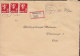 Norway Registered Recommandé Einschreiben Label HATTFJELLDAL 1945 Cover Brief LIVSTRYGDELAGET ANDVAKE, OSLO Postoblat - Covers & Documents