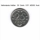 NETHERLAND ANTILLES   25  CENTS  1971  (KM # 11) - Netherlands Antilles