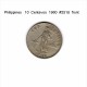 PHILIPPINES    10  CENTAVOS  1960  (KM # 188) - Philippines