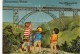 ZS48447  Mungsiener Bruke Children Enfant Train Chemin A Fer    2 Scans - Humorvolle Karten
