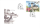 Year 2013 - Region Karlstejnsko, Set Of 4 FDC´s - FDC