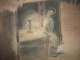 Delcampe - CHINA,JAPAN,KOREA ? - Old Picture Painted On Silk (material),SIGNED, 7 Scans - Art Asiatique
