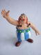 RARE FIGURINE ASTERIX BULLY 1990 OBELIX SALUT TBE - Asterix & Obelix