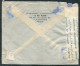 1938 Egypt Alexandria La Rose Blanche Horticulture Flowers Airmail Cover - Belgium - Censur - Covers & Documents
