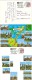 AK Vogelfluglinie Mehrbildkarte 10 Bilder Und Landkarte -9. 8. 82 - 17 2448 BURG, FEHMARN 1 G Werbestempel BURG OSTSEEBA - Wittmund