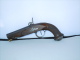 PISTOLET ANCIEN XIX EME  //  MODELE A DEFINIR  // CANON OCTOGONAL // DECOR MOTIF OISEAUX // - Armi Da Collezione