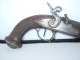 Delcampe - PISTOLET ANCIEN XIX EME  //  MODELE A DEFINIR  // CANON OCTOGONAL // DECOR MOTIF OISEAUX // - Armi Da Collezione