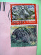 Trinidad & Tobago 2001 Cover To USA - Animal Porcupine - New National Library Building - Trinité & Tobago (1962-...)