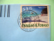 Trinidad & Tobago 2000 Cover To USA - Tourism - Pigeon Point Beach (Scott 603 = 1.75 $) - Trinidad & Tobago (1962-...)