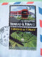 Trinidad & Tobago 2001 Cover To USA - Reptile Lizard Iguana - National Mail Center - Trinidad En Tobago (1962-...)