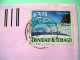 Trinidad & Tobago 2001 Cover To USA - Tourism - Pigeon Point Beach (Scott 606 = 1.75 $) - Trinité & Tobago (1962-...)