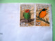 Trinidad & Tobago 2001 Cover To England - Birds Semp - Tanager - Trindad & Tobago (1962-...)