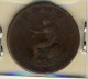 PIECE MONNAIE DEMI PENNY GRANDE BRETAGNE # GEORGE III # 1789 # - B. 1/2 Penny