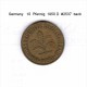 GERMANY    10  PFENNIG  1950 D   (KM # 108) - 10 Pfennig