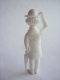 FIGURINE PUBLICITAIRE ESSO Belge 1973 Monochrome Blanc -Tintin - TOURNESOL (1) - Tintin