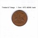 TRINIDAD &amp; TOBAGO    1  CENT  1972   (KM # 1) - Trinité & Tobago