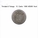 TRINIDAD &amp; TOBAGO    10  CENTS  1966   (KM # 3) - Trinidad & Tobago