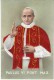 Pope Paul VI, Pope Catholic, Religious Leader, C1960s Vintage Embroidery Card - Religione & Esoterismo