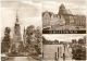 AK 5008 GREIFSWALD Mehbildkarte 3 Bilder Rubenow-Denkmal Und St. Nikolaikirche Markt Fischereihafen 2.8.72 - Greifswald