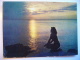 Yugoslavia: Suton Na Jadranu Adria Sunset With Woman 1963 Used - Yugoslavia