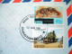 Nevis 1981 Cover To England - Crab Lobster - Mill - St.Kitts Und Nevis ( 1983-...)