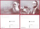 Moldova, 4 Postcards, Famous People, 2008 - Moldavie