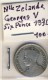 PIECE MONNAIE SIX PENCE  NOUVELLE ZELANDE  # GEORGE V # 1934 # - Nuova Zelanda