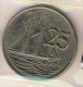 PIECE MONNAIE 25 CENTS  ILES CAIMANS  # ELISABETH II 1972 - Kaimaninseln